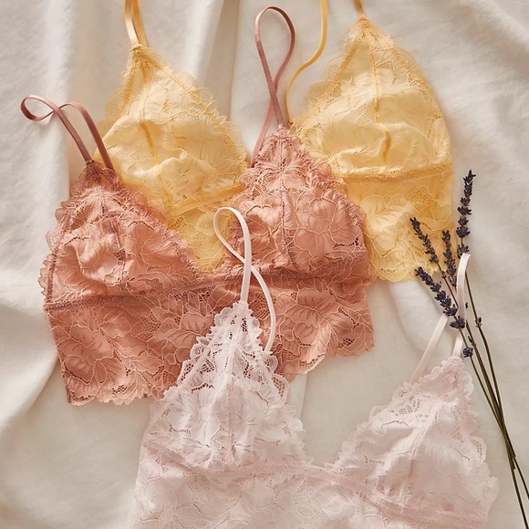 NWT Intimately Free People Everyday Lace Longline Bralette in Tuscany Size XS - Picture 12 of 12